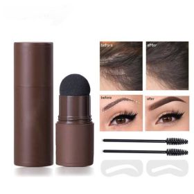 3pcs Eyebrow Stamp Shaping Kit Reusable Makeup Brow Powder Cosmetic Set - COLOR 1