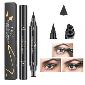 Eyes Liner Liquid Make Up Pencil Waterproof Black Double-ended Makeup Stamps Eyeliner Pencil - M