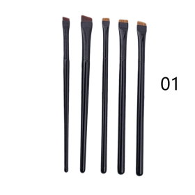 5 Pieces Makeup Brush Set Blade Eyebrow Brush Eyeliner Brush Concealer Brush Mink Hair Nose Shadow Brush Beauty Tools - 01