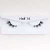 1Pair Mink Half Lashes Soft Thick Eye End Lengthening Faux Eyelashes Natural Long Handmade Eyelash Cross Curl 3D Lash For Makeup - 14