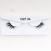 1Pair Mink Half Lashes Soft Thick Eye End Lengthening Faux Eyelashes Natural Long Handmade Eyelash Cross Curl 3D Lash For Makeup - 04