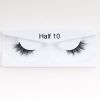 1Pair Mink Half Lashes Soft Thick Eye End Lengthening Faux Eyelashes Natural Long Handmade Eyelash Cross Curl 3D Lash For Makeup - 10