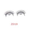 1Pair Glue-free False Eyelashes Wispy Natural Lashes Long Eyelash Self-adhesive Lash Extension Reusable Handmade Lash For Makeup - ZD19