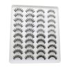 20 Pairs Mink Lashes Natural False Eyelashes Dramatic Volume Fake Lashes Soft Thick Long Eyelashes Wispy Makeup Extension 2022 - YP404