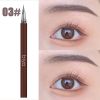 Newly 0.01MM Ultra Thin Head Liquid Eyebrow Pen Natural Waterproof Sweat-proof Eyebrow Pencil For Beginners In Makeup Cosmetic - 1pc Grey