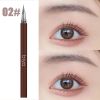 Newly 0.01MM Ultra Thin Head Liquid Eyebrow Pen Natural Waterproof Sweat-proof Eyebrow Pencil For Beginners In Makeup Cosmetic - 1pc Beige