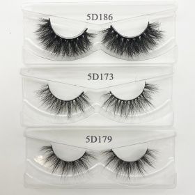 Wholesale 20/30/40/50Pairs Eyelashes 3D Mink Lashes Handmade Fluffy Dramatic Lashes Cruelty Free False Eyelashes Makeup Lashes - 40 pairs - 186 173 17