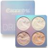 Highlighter Palette Illuminator Powder Palette White Highlighter Baked Waterproof Long Lasting Brilliant Lighten Skin Makeup Palette - 02