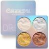 Highlighter Palette Illuminator Powder Palette White Highlighter Baked Waterproof Long Lasting Brilliant Lighten Skin Makeup Palette - 01