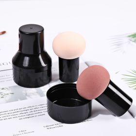 Mushroom Head Cosmetic Puff Foundation Makeup Sponge Powder Puff Smooth Sponge Multi- Function Dry &amp; Wet Beauty Makeup Tool - Rose Red