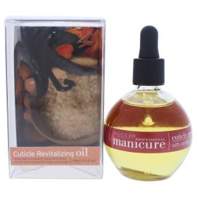 Cuticle Revitalizing Oil - Vanilla Bean and Sugar Manicure by Cuccio Naturale for Unisex - 2.5 oz Oil - Unisex - 2.5 oz