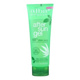 Alba Botanica - After Sun Gel - 98% Aloe - 8 oz - 1517150