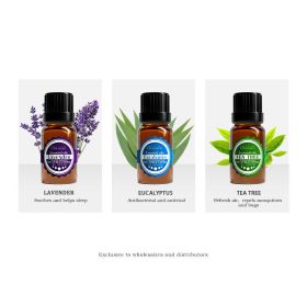 Essential Oil 3pcs set 100% Pure natural organic Essential Oil Gift Set worry free travel essential oil sets 3pcs - 3 - 10