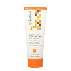 Andalou Naturals Body Lotion - Mandarin Vanilla Vitalizing - 8 fl oz - 1599711