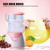 Automatic Face Mask Maker DIY Natural Fruit Vegetable Mask Making Machine Beauty - ABS + Stainless Steel