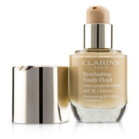 CLARINS - Everlasting Youth Fluid Illuminating & Firming Foundation SPF 15 - # 110 Honey 80053013 30ml/1oz - As Picture