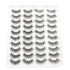 20 Pairs Mink Lashes Natural False Eyelashes Dramatic Volume Fake Lashes Soft Thick Long Eyelashes Wispy Makeup Extension 2022 - YP404