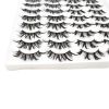 20 Pairs Mink Lashes Natural False Eyelashes Dramatic Volume Fake Lashes Soft Thick Long Eyelashes Wispy Makeup Extension 2022 - YP404