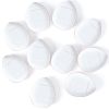 10 Pcs Mini Finger Puff Foundation Powder Detail Makeup Sponge Face Concealer Cream Blend Cosmetic Accessories Makeup Tools - White