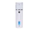 New Upgrade Mini Portable Nano Sprayer USB Facial Body Atomizer Steamer Moisturizing Skin Care Handheld Spray Skin Moisture Test - white