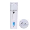 New Upgrade Mini Portable Nano Sprayer USB Facial Body Atomizer Steamer Moisturizing Skin Care Handheld Spray Skin Moisture Test - pink