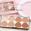 Highlighter Palette Tropical Highlighter Makeup Palette Metallic Shimmer Highlight Powder Palette Kit - 01