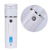 New Upgrade Mini Portable Nano Sprayer USB Facial Body Atomizer Steamer Moisturizing Skin Care Handheld Spray Skin Moisture Test - pink