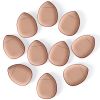 10 Pcs Mini Finger Puff Foundation Powder Detail Makeup Sponge Face Concealer Cream Blend Cosmetic Accessories Makeup Tools - Beige