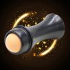 Volcanic Stone Face Roller - BLACK