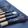 18 Pcs Makeup Brushes Set Powder Foundation Eyeshadow Brushes ( Pouch Bag) - default