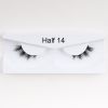 1Pair Mink Half Lashes Soft Thick Eye End Lengthening Faux Eyelashes Natural Long Handmade Eyelash Cross Curl 3D Lash For Makeup - 14