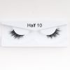 1Pair Mink Half Lashes Soft Thick Eye End Lengthening Faux Eyelashes Natural Long Handmade Eyelash Cross Curl 3D Lash For Makeup - 08