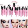 32 Pieces Professional Makeup Makeup Brush Kit with Makeup Bag - default