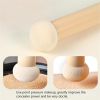 3-pack Concealer Brushes Set Cute Sponge Head Soft Hair Natural Fit Smudge Brush Makeup Brushes Beauty Tools - pink