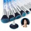 10pcs professional makeup brush with crystal handle foundation brush hot sale  US - as pic