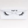 1Pair Mink Half Lashes Soft Thick Eye End Lengthening Faux Eyelashes Natural Long Handmade Eyelash Cross Curl 3D Lash For Makeup - 10