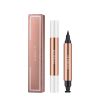 1PC Super Double-headed Black Liquid Eyeliner Pencil Waterproof Triangle Shape Seal Stamp Tattoo Eyes Liner Makeup - black