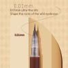 Newly 0.01MM Ultra Thin Head Liquid Eyebrow Pen Natural Waterproof Sweat-proof Eyebrow Pencil For Beginners In Makeup Cosmetic - 1pc Beige