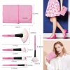 32 Pieces Professional Makeup Makeup Brush Kit with Makeup Bag - default