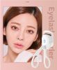 Portable Heated Eyelash Curler Electric Temperature Control Mini Eyelash Curler Electric Charging Makeup Tool - white - 150mA