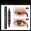 Double-head Liquid Stamp Eyeliner Pencil Face Stamps Makeup Colorful Waterproof Slim Gel Felt Tip High Pigment Liquid Eyeliner - 01