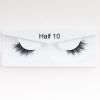 1Pair Mink Half Lashes Soft Thick Eye End Lengthening Faux Eyelashes Natural Long Handmade Eyelash Cross Curl 3D Lash For Makeup - 06